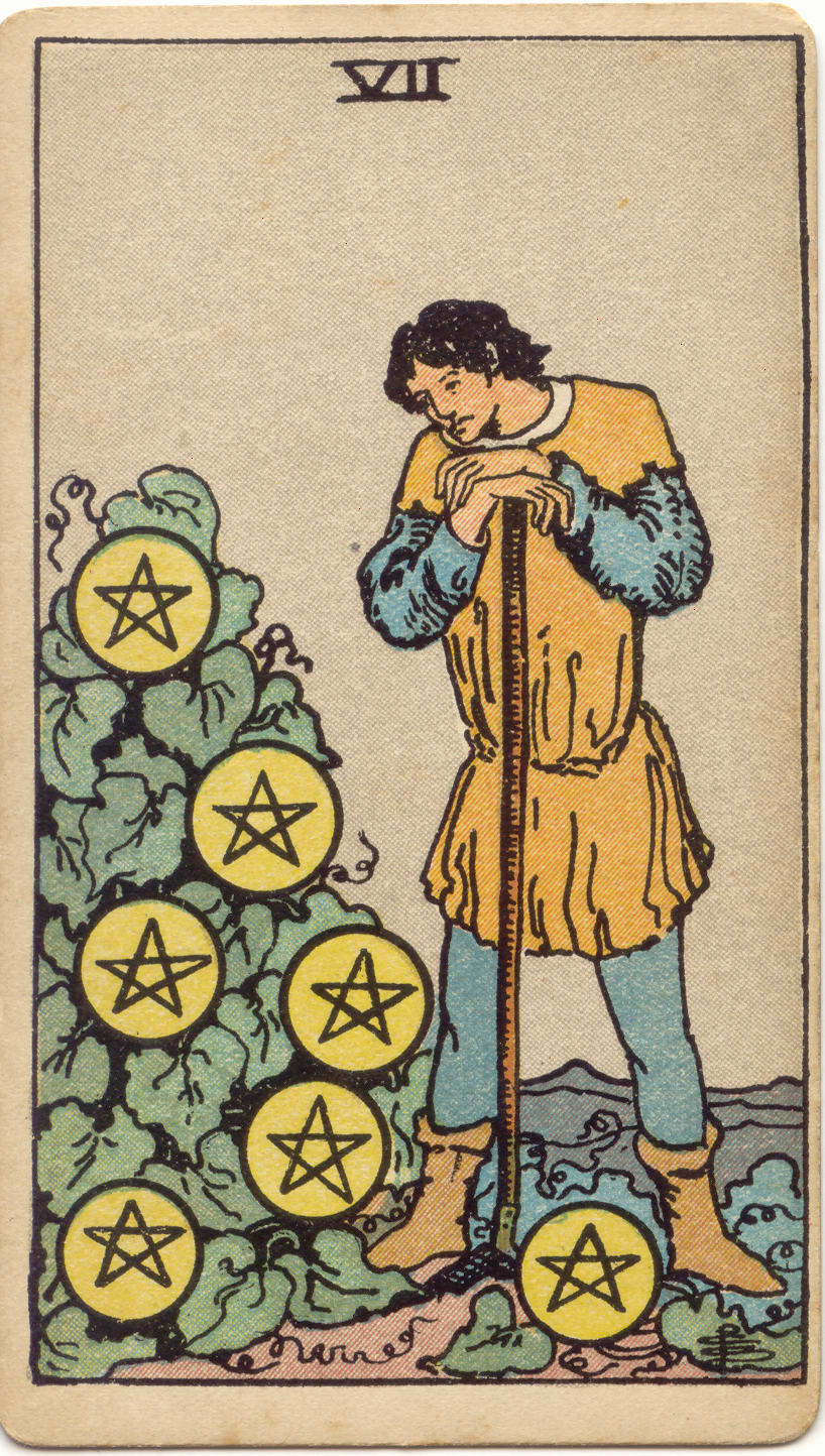Seven Of Pentacles