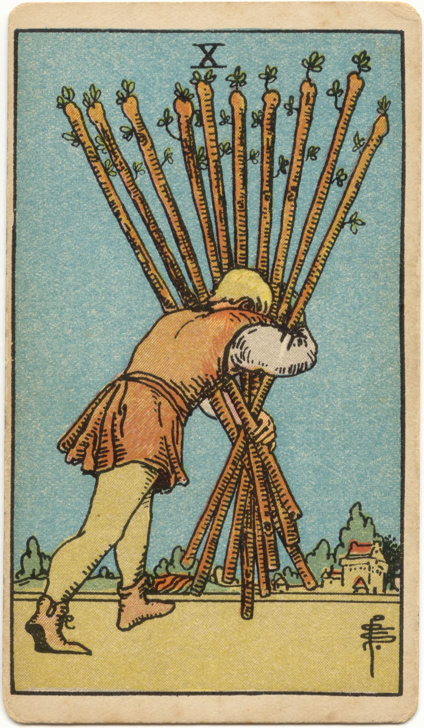 Ten Of Wands